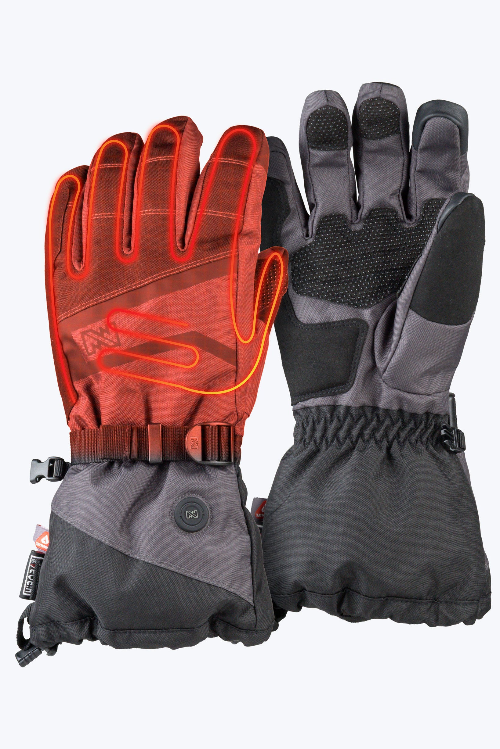 Vista Heated Glove Unisex - Black/Grey – Fieldsheer