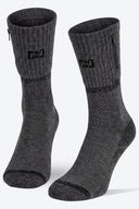 Mobile Warming Technology Sock Wool Crew Heated Sock Unisex - Dark Grey Heated Clothing - product view 2