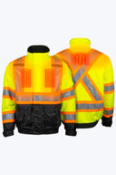 Mobile Warming Technology Men Hi-Vis WP Heated Jacket CSA / ANSI Men's - Hi-Vis Heated Clothing