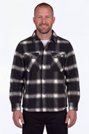 Mobile Warming Technology Jacket Kodiak Plaid Heated Jacket Men's - Black/White Heated Clothing
