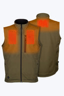 Mobile Warming Technology Vest Alpine 3.0 Heated Vest Men's - Olive Heated Clothing