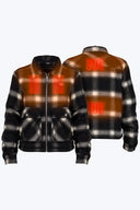 Mobile Warming Technology Jacket Kodiak Plaid Heated Jacket Women's - Black/White Heated Clothing