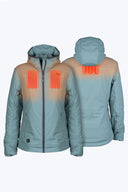 Mobile Warming Technology Jacket Luma Heated Jacket Women's - Teal Heated Clothing