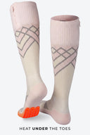 Mobile Warming Technology Sock Premium 3.0 Merino Heated Socks Women's - Sand Heated Clothing - product view 1