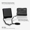 Mobile Warming Technology Battery Powersheer™ 7.4v 2-in-1 Glove Battery - 2 Pack Heated Clothing