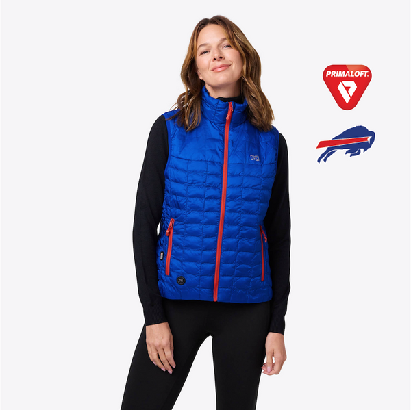 Mobile Warming Technology Vest Backcountry Heated Vest Women's Buffalo Blue Heated Clothing