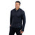 Mobile Cooling Technology Hoodie Mobile Cooling® Men's Long Sleeve Shirt 1/4 Zip Heated Clothing