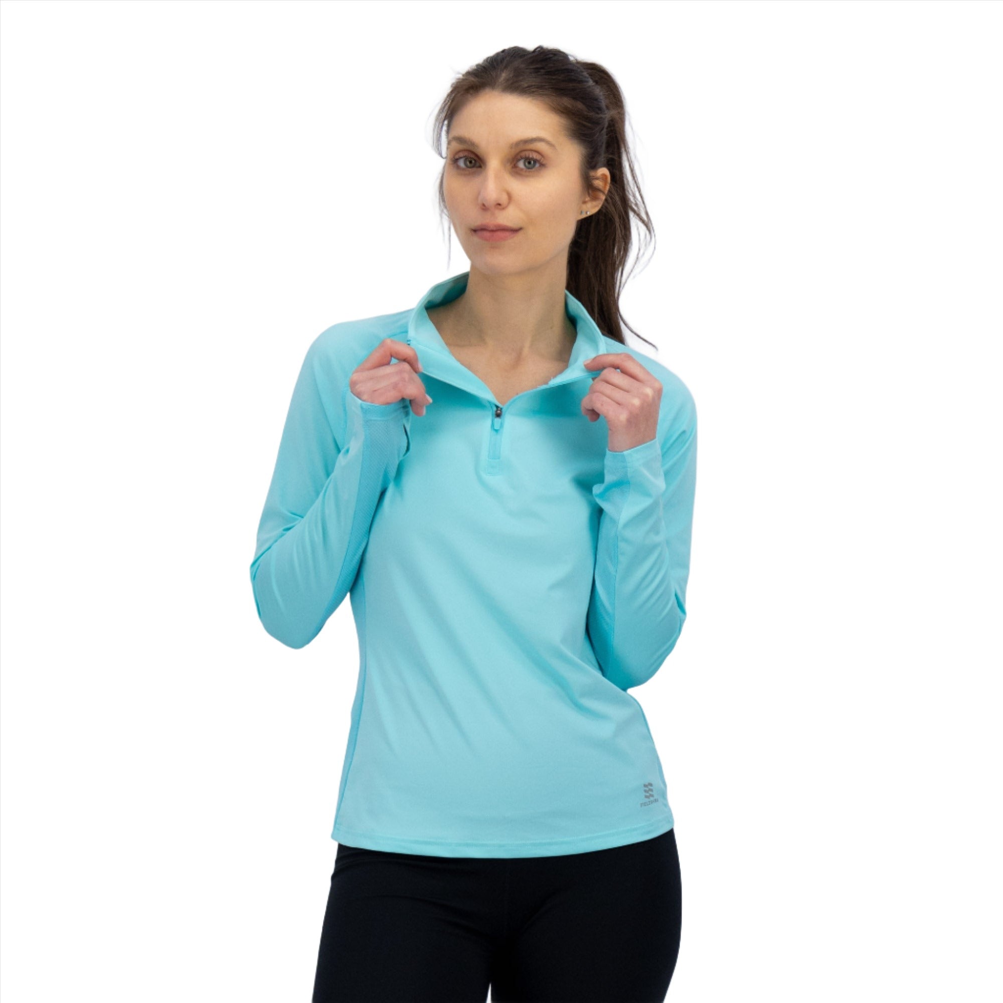 RBX Reebok Shirt Womens Size Large Performance Blue Activewear