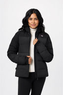 Mobile Warming Technology Jacket Crest 2.0 Down Jacket Women's - Black Heated Clothing