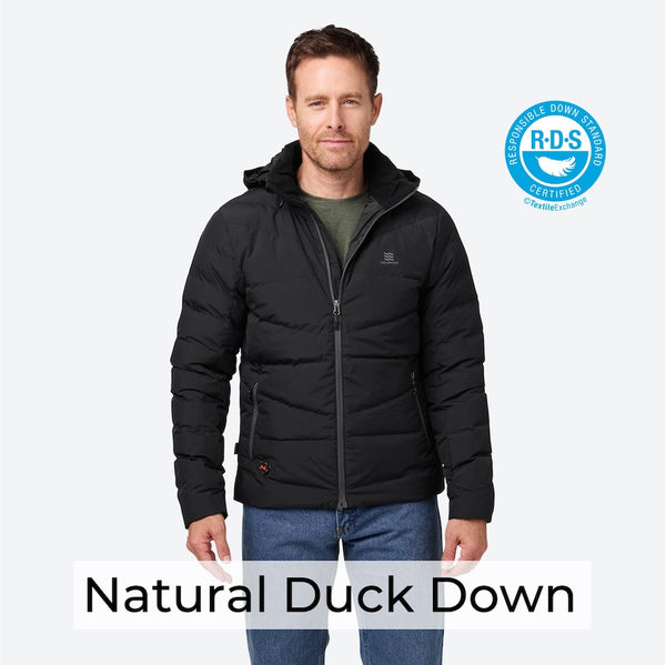 Mobile Warming Technology Jacket Crest Heated Jacket Men's Heated Clothing