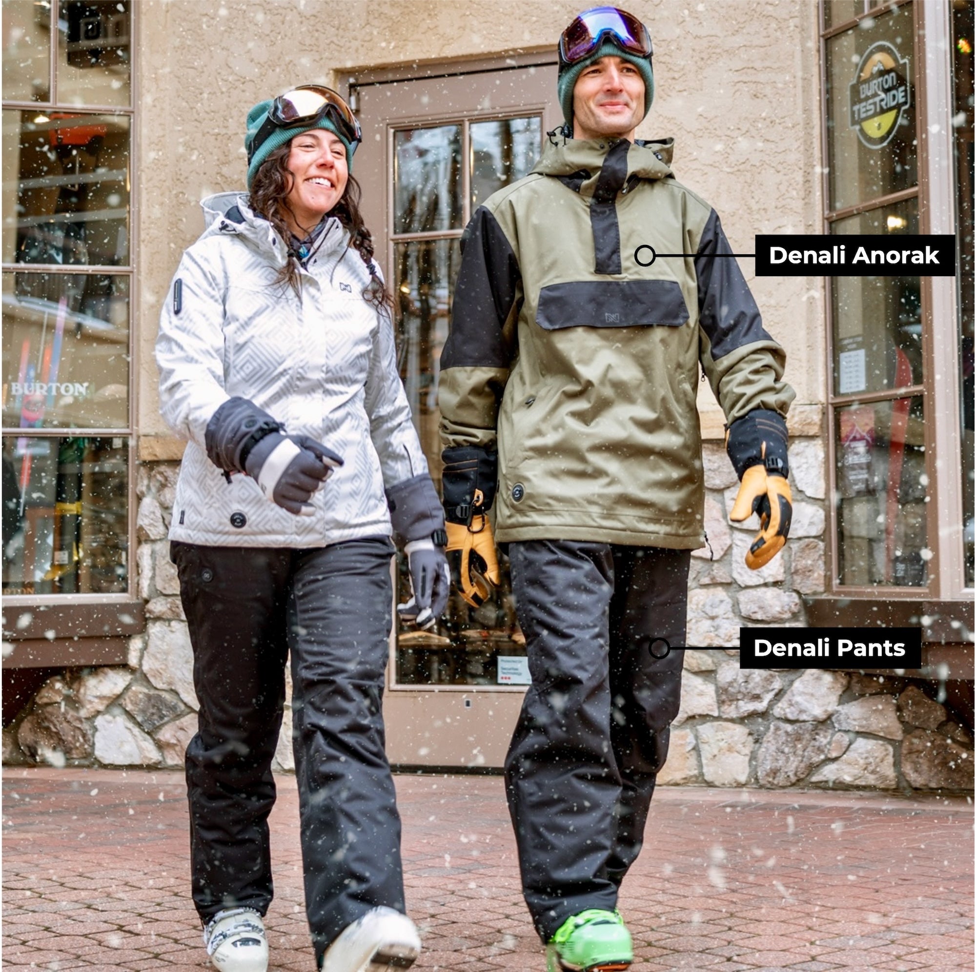 Denali Anorak 1/4 Zip Hoodie Men's - Olive – Fieldsheer