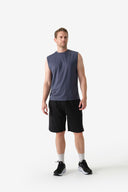 Fieldsheer Tank Men's Baseline DriComfort Tank Top - Arctic Blue Heated Clothing