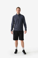 Fieldsheer Shirt Men's Everyday 1/4 Zip - Arctic Blue Heated Clothing