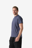 Fieldsheer Shirt Men's Baseline DriComfort Short Sleeve Tee - Arctic Blue Heated Clothing - product view 5