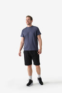 Fieldsheer Shirt Men's Baseline DriComfort Short Sleeve Tee - Arctic Blue Heated Clothing - product view 7
