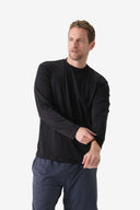 Fieldsheer Shirt Men's Baseline DriComfort Long Sleeve Tee - Black Heated Clothing