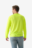 Fieldsheer Shirt Men's Pique Hi-Vis Long Sleeve Tee - Hi-Vis Heated Clothing - product view 6