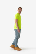 Fieldsheer Shirt Men's Pique Hi-Vis Short Sleeve Tee - Hi-Vis Heated Clothing