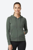 Fieldsheer Hoodie Everyday L/S Hoodie Full Zip Zip Women's - Sage Heated Clothing
