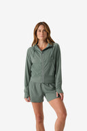 Fieldsheer Hoodie Women's Everyday Athletic Hoodie - Sage Heated Clothing