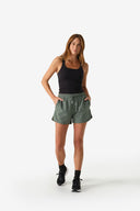 Fieldsheer Short Women's Everyday Athletic Short - Sage Heated Clothing