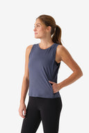 Fieldsheer Tank Women's Aeris DriComfort Tank Top - Arctic Blue Heated Clothing