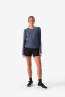 Fieldsheer Shirt Women's Aeris DriComfort Long Sleeve Tee - Arctic Blue Heated Clothing