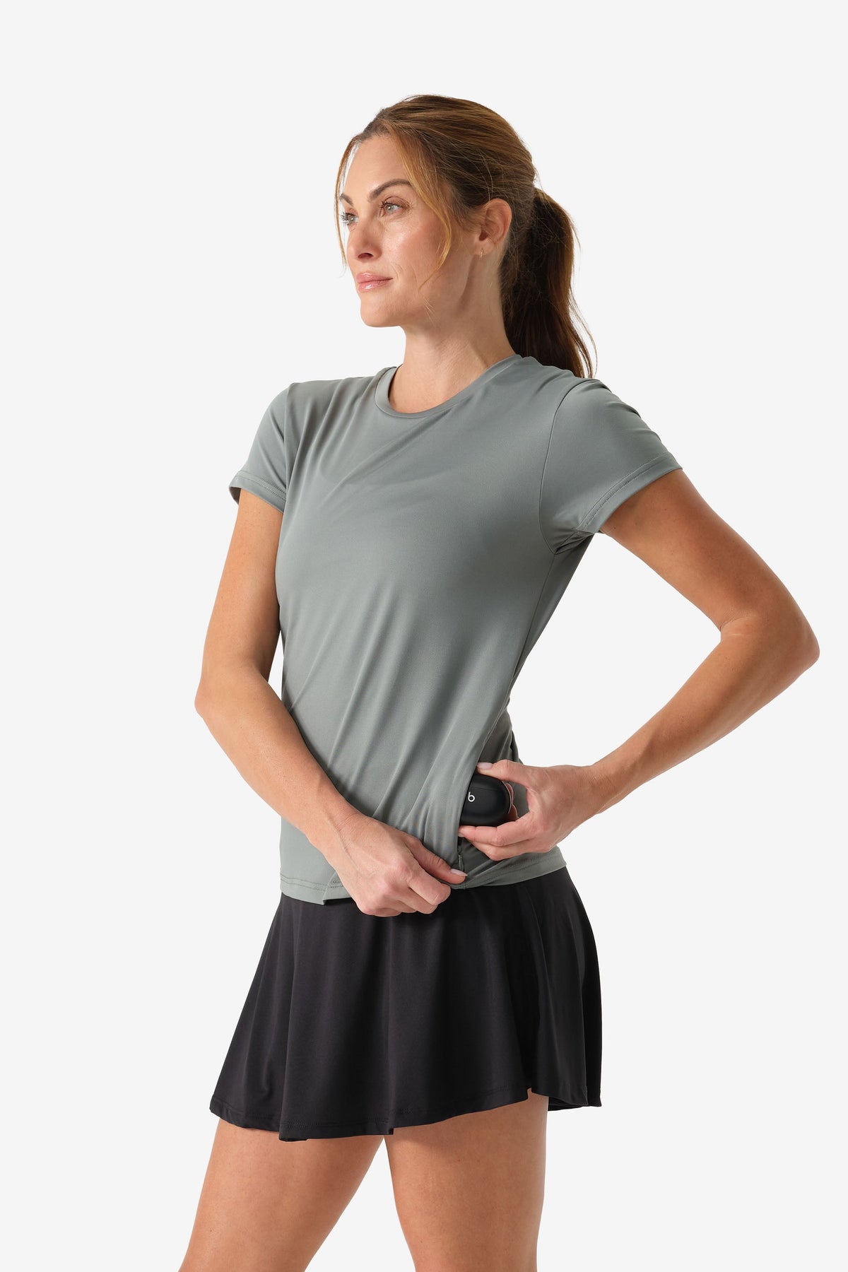 Aeris DriComfort Short Sleeve Tee Sage