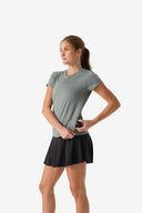 Fieldsheer Shirt Women's Aeris DriComfort Short Sleeve Tee - Sage Heated Clothing