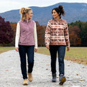 Mobile Warming Technology Vest Upland High-Pile Vest Women's - Purple Heated Clothing