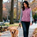 Mobile Warming Technology Vest Upland High-Pile Vest Women's - Purple Heated Clothing