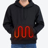 Mobile Warming Technology Hoodie Heated Hoodie with Built-In Handwarmer Heated Clothing