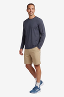 Fieldsheer Shirt Men's Baseline DriComfort Long Sleeve Tee - Arctic Blue Heated Clothing