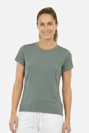 Fieldsheer Shirt Aeris DriComfort Crew Neck S/S Women's - Sage Heated Clothing