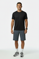 Fieldsheer Shirt Men's Baseline DriComfort Short Sleeve Tee - Black Heated Clothing