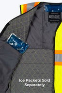 Mobile Cooling Technology Vest Mobile Cooling Hi-Vis Pro Cooling Vest ANSI Certified Heated Clothing - product view 7
