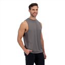 Mobile Cooling Technology Tank Men's Cooling Tank Top - Grey Heated Clothing