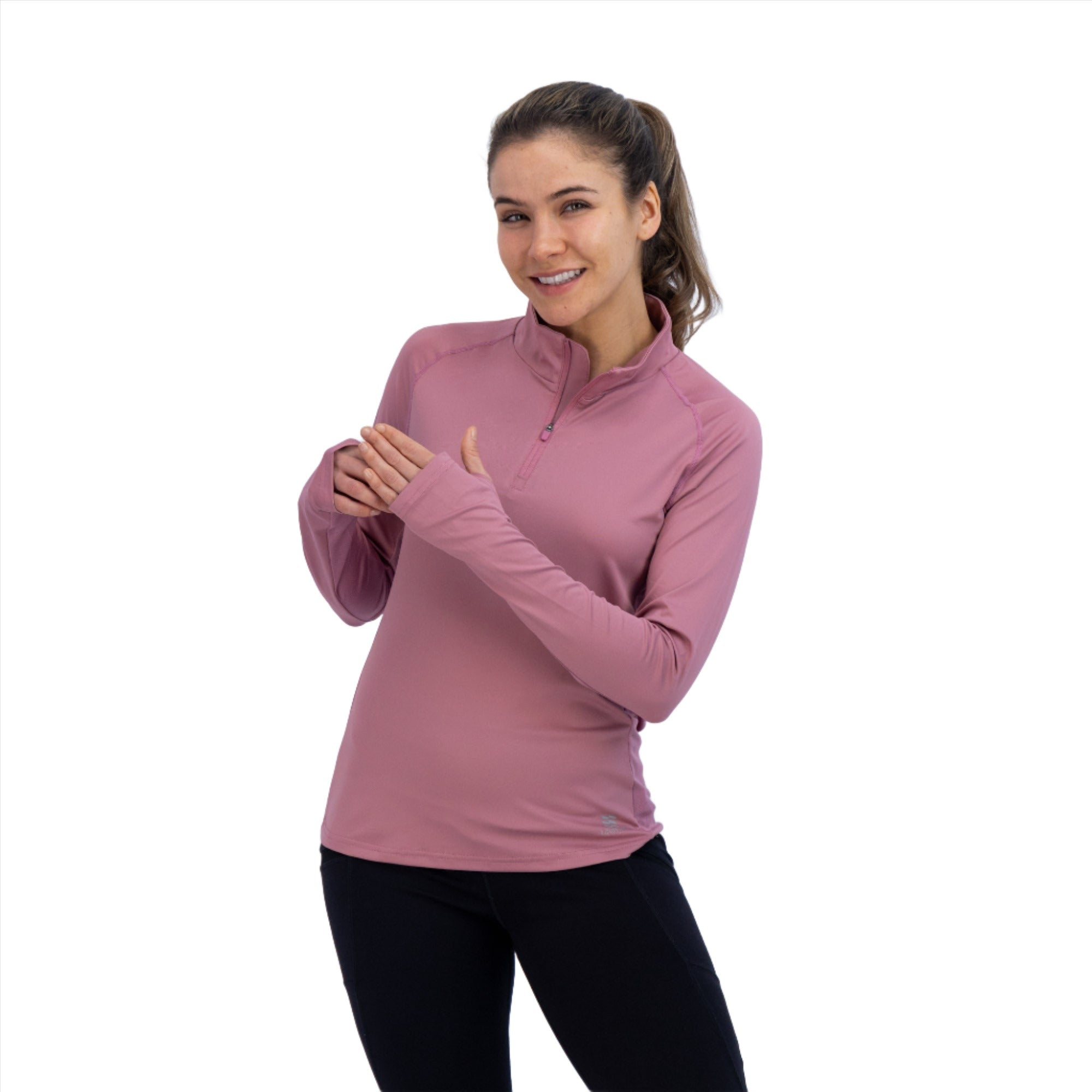 Women's Mobile Cooling 1/4 Zip Long Sleeve Shirt