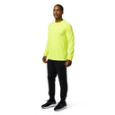 Mobile Cooling Technology Shirt Men's Cooling Hi-Vis Long Sleeve Shirt Heated Clothing