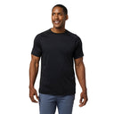 Mobile Cooling Technology Shirt Men's Cooling Short Sleeve Crew - Black Heated Clothing