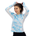 Mobile Cooling Technology Hoodie Women's Cooling Hooded LS Shirt - Ocean Heated Clothing