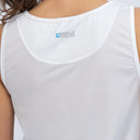 Mobile Cooling Technology Tank Women's Cooling Tank Top  - White Heated Clothing