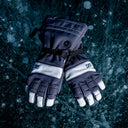Mobile Warming Technology Gloves Aerial Heated Snow Glove Unisex - White/Grey Heated Clothing