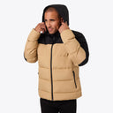 Mobile Warming Technology Jacket Crest 2.0 Down Jacket Men's - Tan/Black Heated Clothing