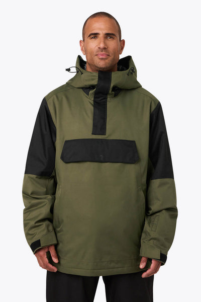 Denali Anorak 1/4 Zip Hoodie Men's - Olive – Fieldsheer