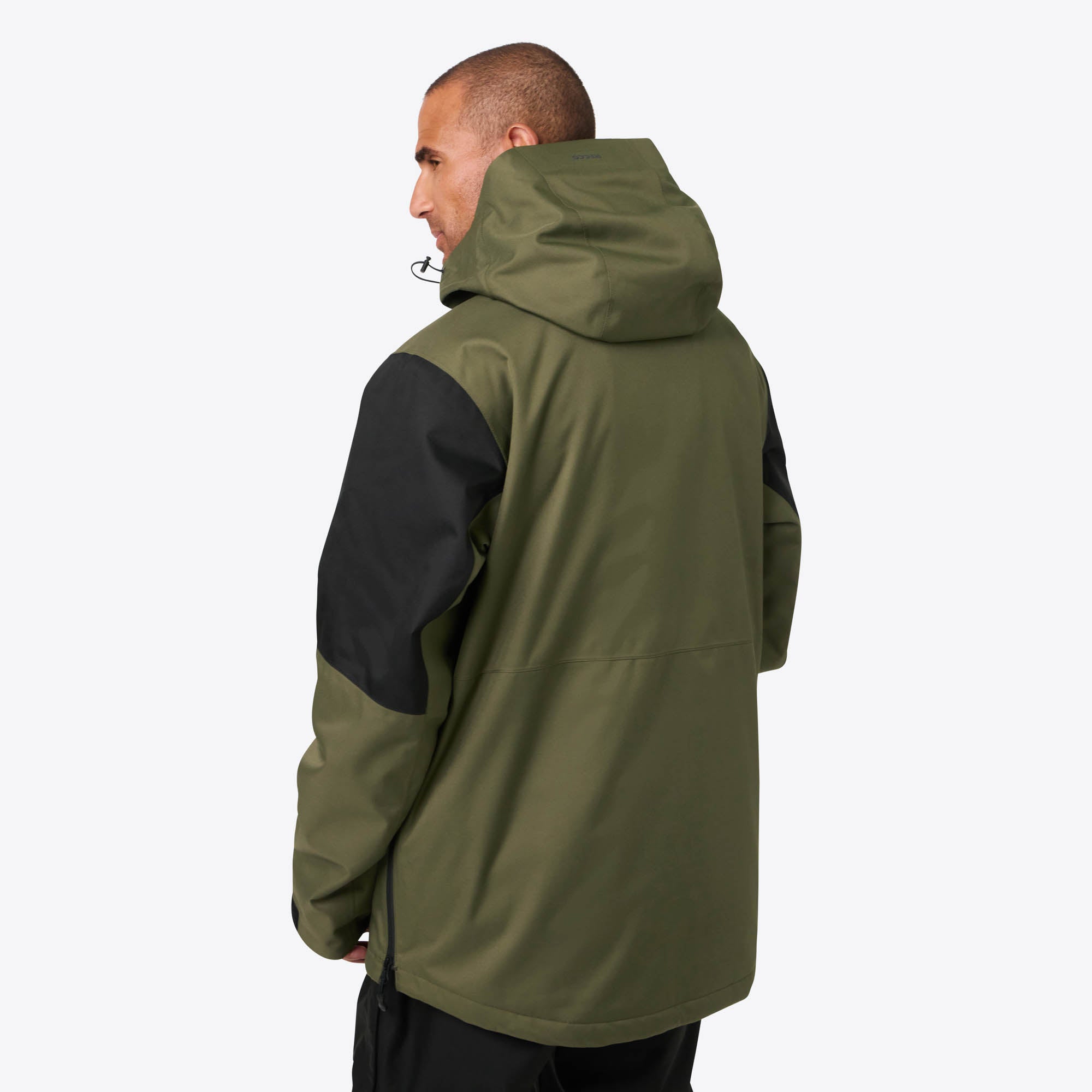 Denali Anorak 1/4 Zip Hoodie Men's - Olive – Fieldsheer