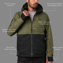 Denali Snow Jacket Men's - Olive