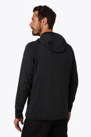 Mobile Warming Technology Baselayers Element Mid-Layer Full Zip Hoodie Men's - Black Heated Clothing - product view 4