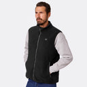 Mobile Warming Technology Vest Trek 2.0 Fleece Vest Men's - Black Heated Clothing