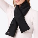 Mobile Warming Technology Heated Scarf  Unisex  7.4v  Black One size Heated Clothing